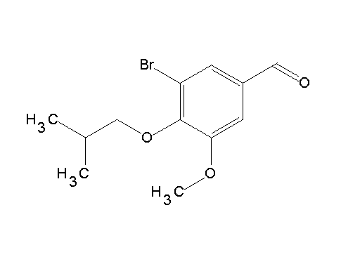 3-bromo-4-isobutoxy-5-methoxybenzaldehyde