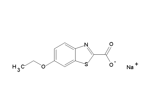 sodium 6-ethoxy-1,3-benzothiazole-2-carboxylate - Click Image to Close