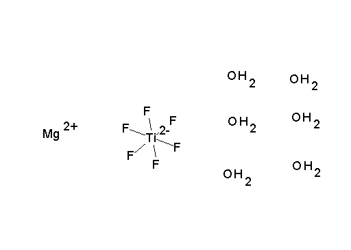 magnesium hexafluorotitanate(2-) hexahydrate