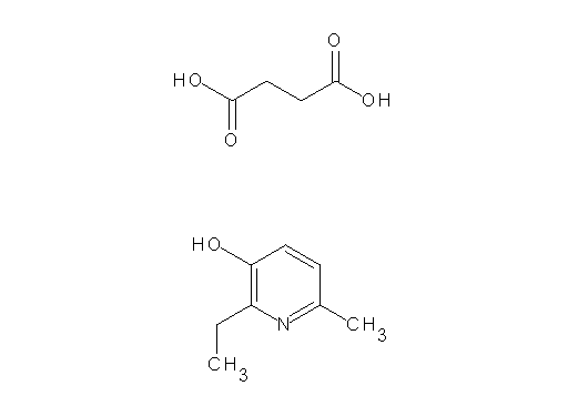 2-ethyl-6-methyl-3-pyridinol succinate (salt)