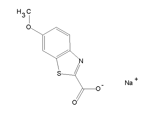 sodium 6-methoxy-1,3-benzothiazole-2-carboxylate