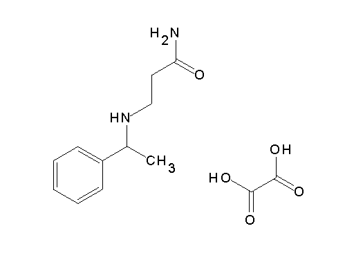 N3-(1-phenylethyl)-b-alaninamide oxalate - Click Image to Close