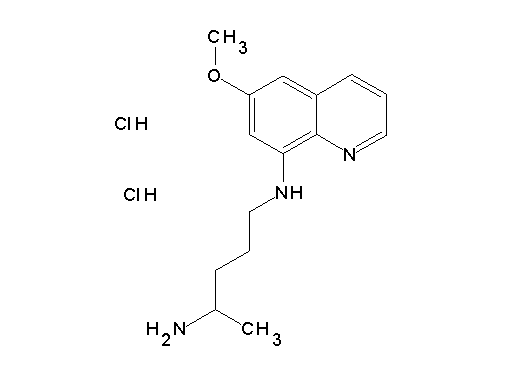 N1-(6-methoxy-8-quinolinyl)-1,4-pentanediamine dihydrochloride