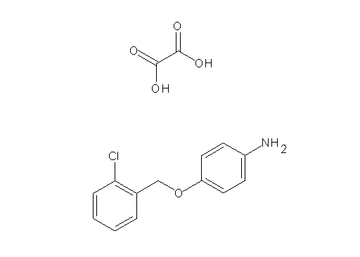 {4-[(2-chlorobenzyl)oxy]phenyl}amine oxalate