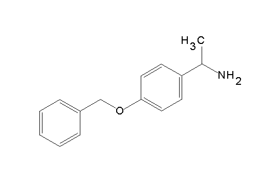1-[4-(benzyloxy)phenyl]ethanamine - Click Image to Close