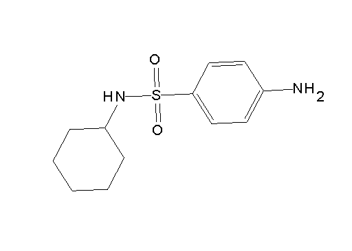 4-amino-N-cyclohexylbenzenesulfonamide - Click Image to Close