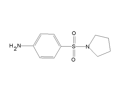 4-(1-pyrrolidinylsulfonyl)aniline