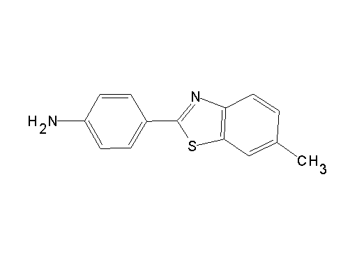 4-(6-methyl-1,3-benzothiazol-2-yl)aniline