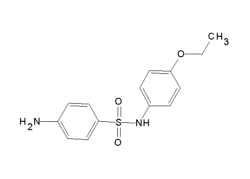 4-amino-N-(4-ethoxyphenyl)benzenesulfonamide 4-amino-N-(4-ethoxyphenyl)benzenesulfonamide
