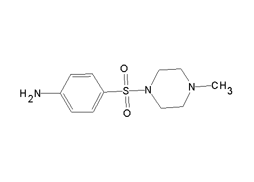4-[(4-methyl-1-piperazinyl)sulfonyl]aniline
