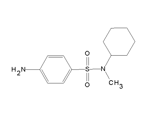 4-amino-N-cyclohexyl-N-methylbenzenesulfonamide