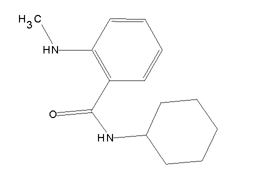 N-cyclohexyl-2-(methylamino)benzamide - Click Image to Close