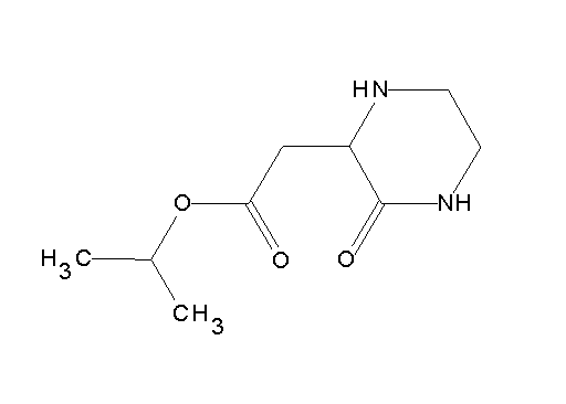 isopropyl (3-oxo-2-piperazinyl)acetate