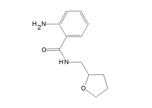 2-amino-N-(tetrahydro-2-furanylmethyl)benzamide