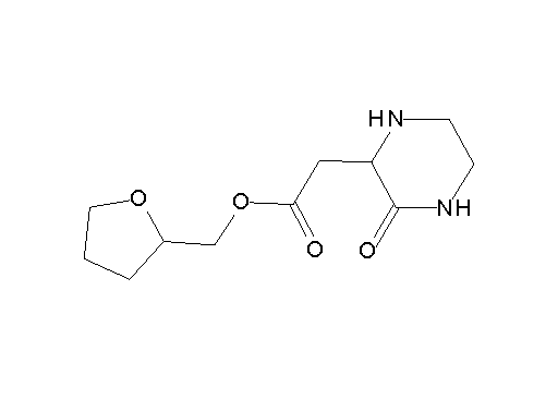 tetrahydro-2-furanylmethyl (3-oxo-2-piperazinyl)acetate