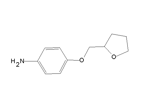 4-(tetrahydro-2-furanylmethoxy)aniline