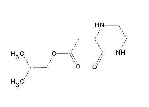 isobutyl (3-oxo-2-piperazinyl)acetate