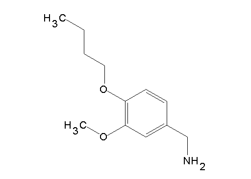 (4-butoxy-3-methoxybenzyl)amine - Click Image to Close