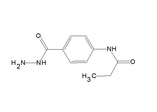 N-[4-(hydrazinocarbonyl)phenyl]propanamide - Click Image to Close