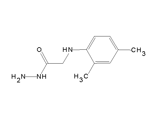 2-[(2,4-dimethylphenyl)amino]acetohydrazide (non-preferred name) - Click Image to Close