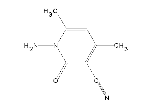 1-amino-4,6-dimethyl-2-oxo-1,2-dihydro-3-pyridinecarbonitrile - Click Image to Close