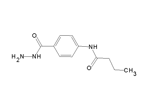 N-[4-(hydrazinocarbonyl)phenyl]butanamide - Click Image to Close