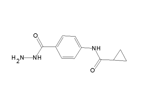 N-[4-(hydrazinocarbonyl)phenyl]cyclopropanecarboxamide - Click Image to Close