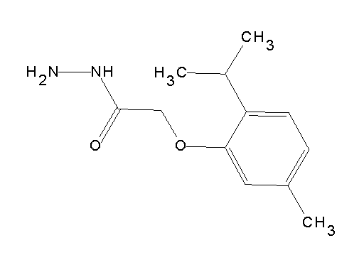 2-(2-isopropyl-5-methylphenoxy)acetohydrazide - Click Image to Close