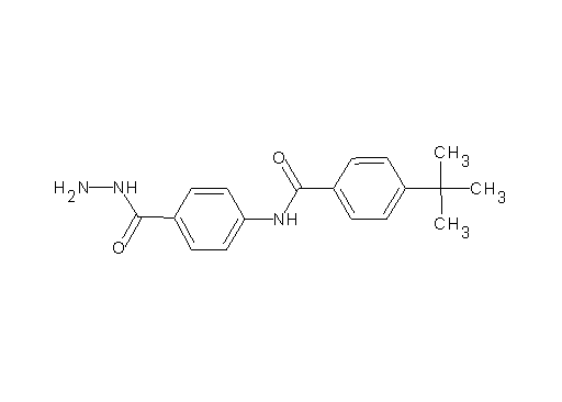 4-tert-butyl-N-[4-(hydrazinocarbonyl)phenyl]benzamide
