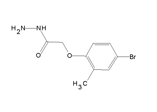 2-(4-bromo-2-methylphenoxy)acetohydrazide