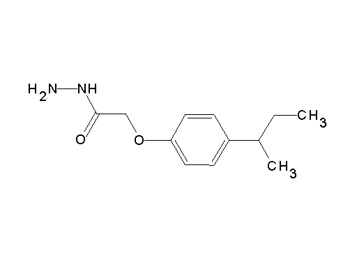 2-(4-sec-butylphenoxy)acetohydrazide