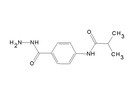 N-[4-(hydrazinocarbonyl)phenyl]-2-methylpropanamide