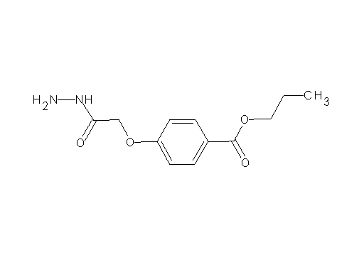 propyl 4-(2-hydrazino-2-oxoethoxy)benzoate - Click Image to Close