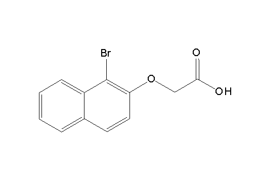 [(1-bromo-2-naphthyl)oxy]acetic acid