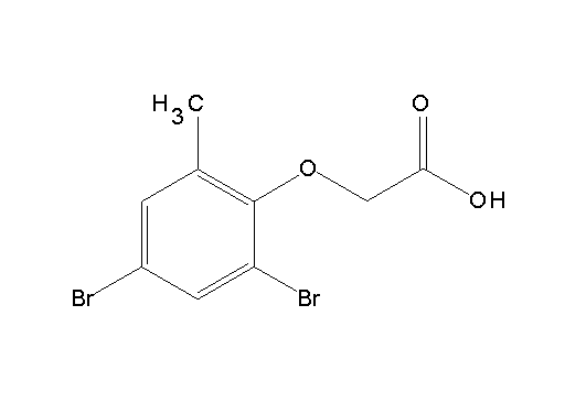 (2,4-dibromo-6-methylphenoxy)acetic acid