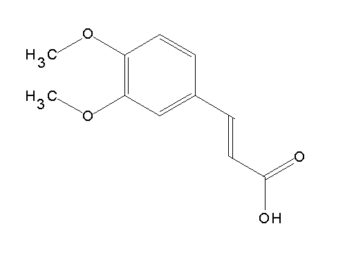 3-(3,4-dimethoxyphenyl)acrylic acid
