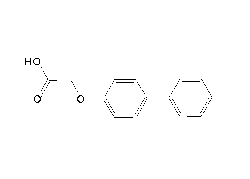 (4-biphenylyloxy)acetic acid
