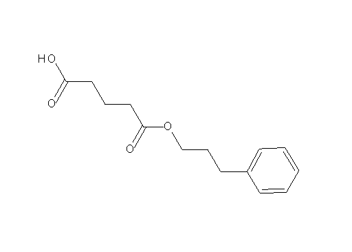 5-oxo-5-(3-phenylpropoxy)pentanoic acid