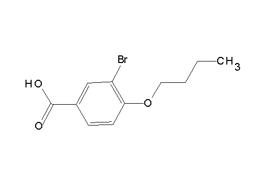 3-bromo-4-butoxybenzoic acid