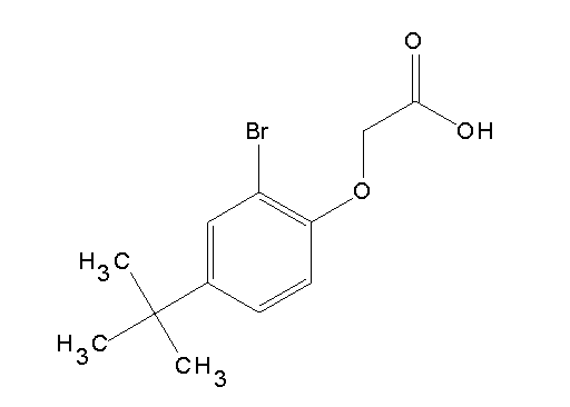 (2-bromo-4-tert-butylphenoxy)acetic acid