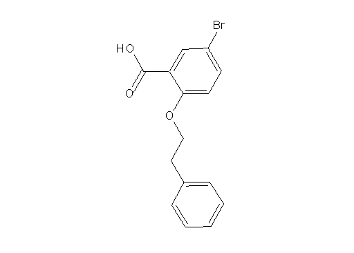 5-bromo-2-(2-phenylethoxy)benzoic acid