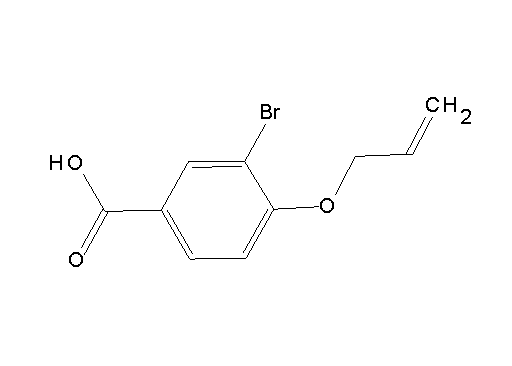 4-(allyloxy)-3-bromobenzoic acid 4-(allyloxy)-3-bromobenzoic acid