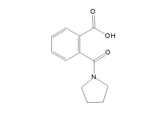 2-(1-pyrrolidinylcarbonyl)benzoic acid
