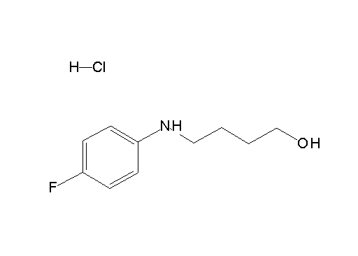 4-[(4-fluorophenyl)amino]-1-butanol hydrochloride
