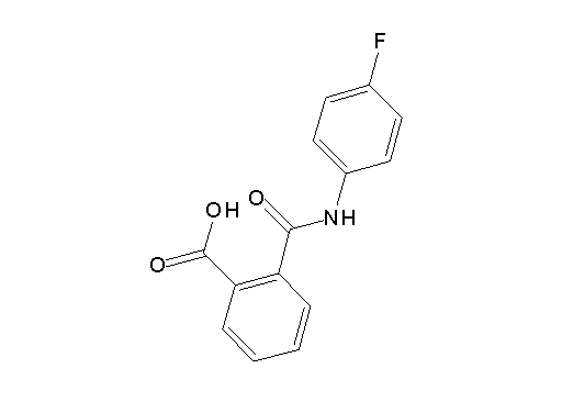 2-{[(4-fluorophenyl)amino]carbonyl}benzoic acid
