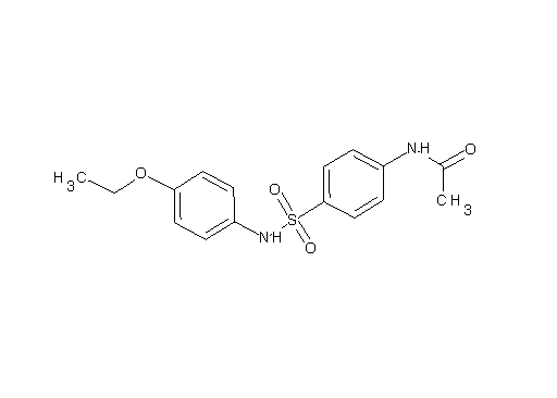 N-(4-{[(4-ethoxyphenyl)amino]sulfonyl}phenyl)acetamide
