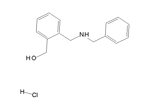 {2-[(benzylamino)methyl]phenyl}methanol hydrochloride