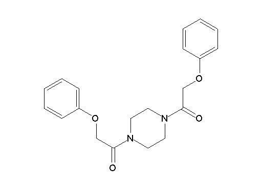 1,4-bis(phenoxyacetyl)piperazine