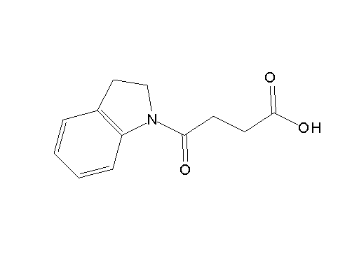4-(2,3-dihydro-1H-indol-1-yl)-4-oxobutanoic acid
