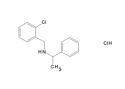 N-(2-chlorobenzyl)-1-phenylethanamine hydrochloride
